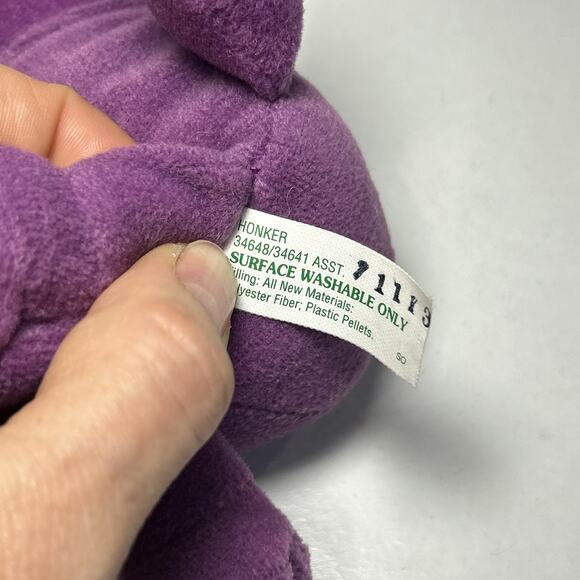 Vtg 1997 Jim Henson's Sesame Street THE COUNT, Oscar, Honker,Grover 8" Plush - Picture 9 of 10